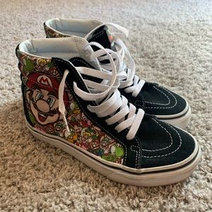 LIMITED EDITION Super Mario Bro’s Vans high tops